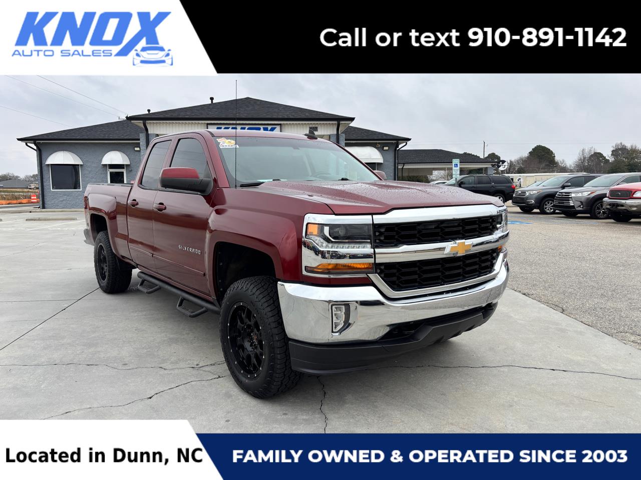2017 Chevrolet Silverado 1500 4WD Double Cab 143.5" LT w/1LT