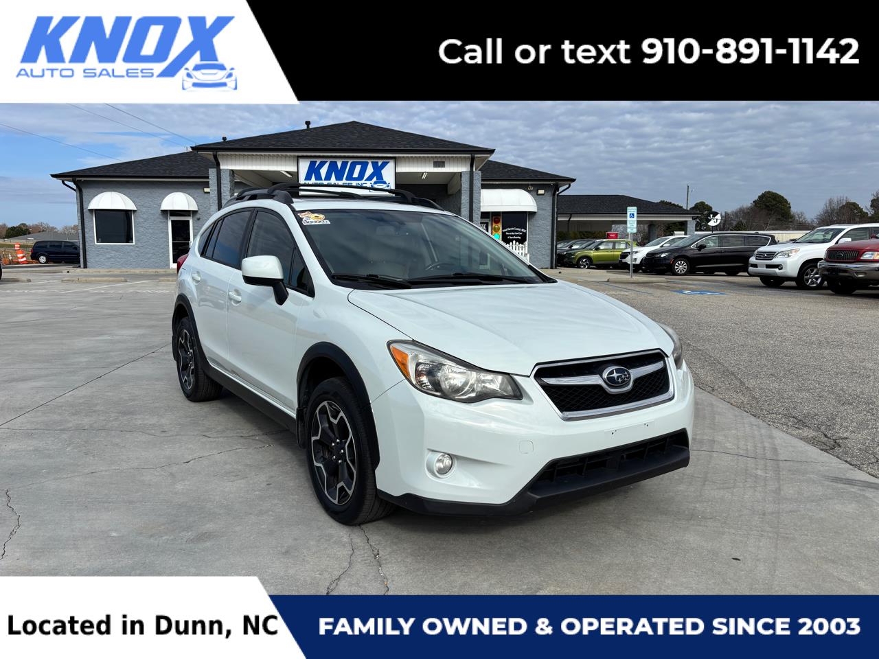 Subaru XV Crosstrek 5dr Auto 2.0i Limited 2014