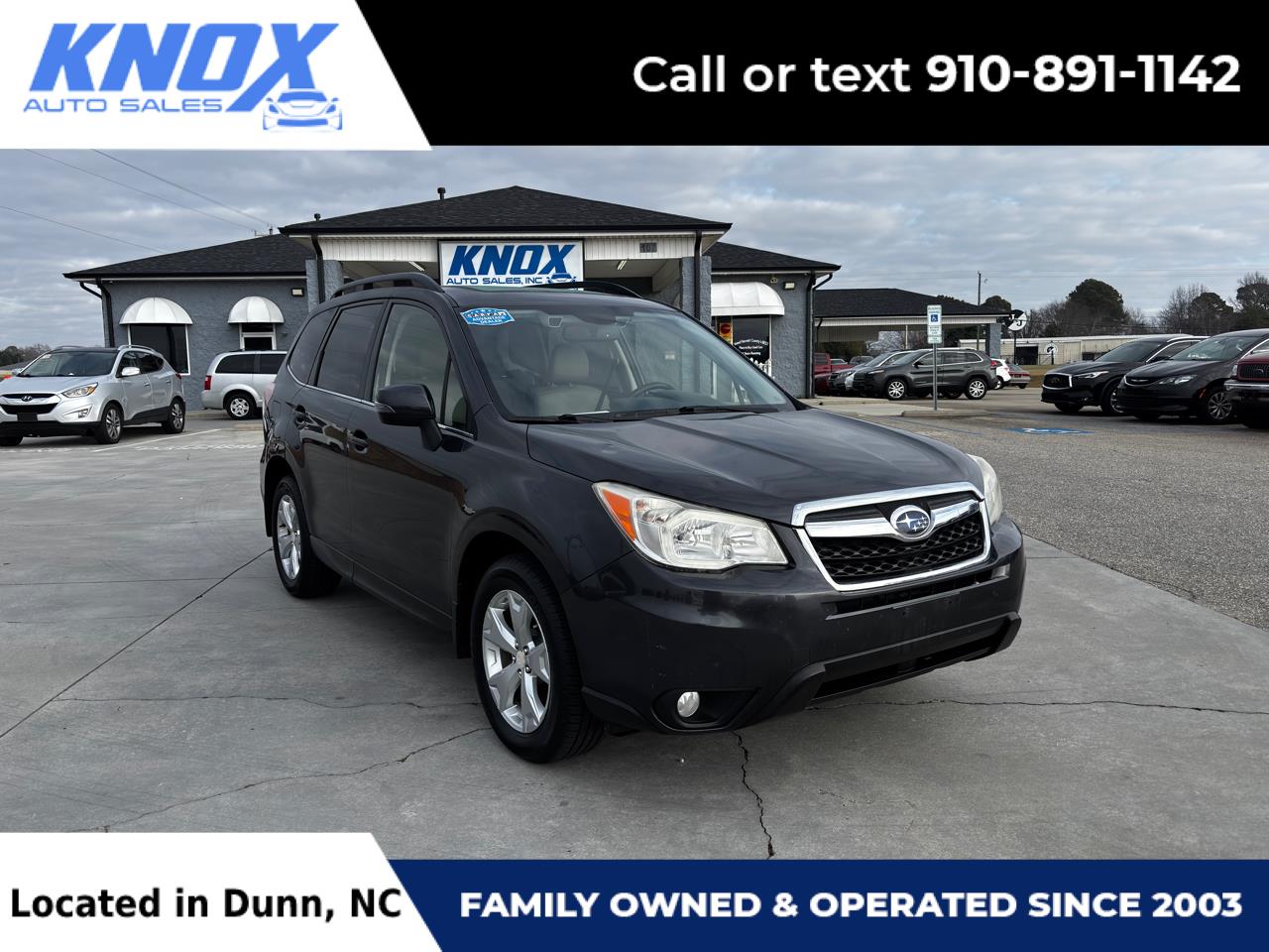 Subaru Forester 4dr Auto 2.5i Touring PZEV 2014