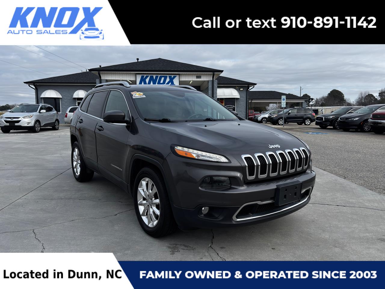 Jeep Cherokee 4WD 4dr Limited 2016
