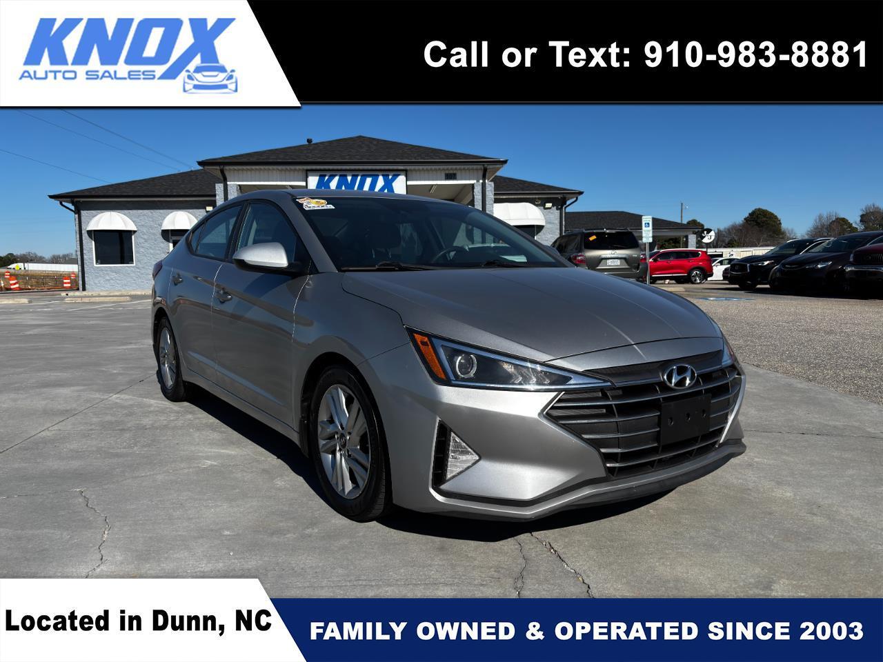 2020 Hyundai Elantra SEL IVT