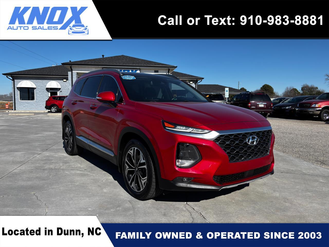 2020 Hyundai Santa Fe SEL 2.0T Auto FWD