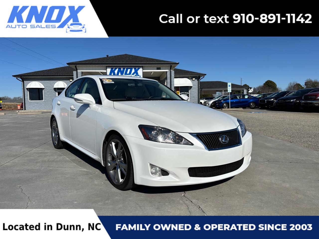 Lexus IS 250 4D Sedan 2009