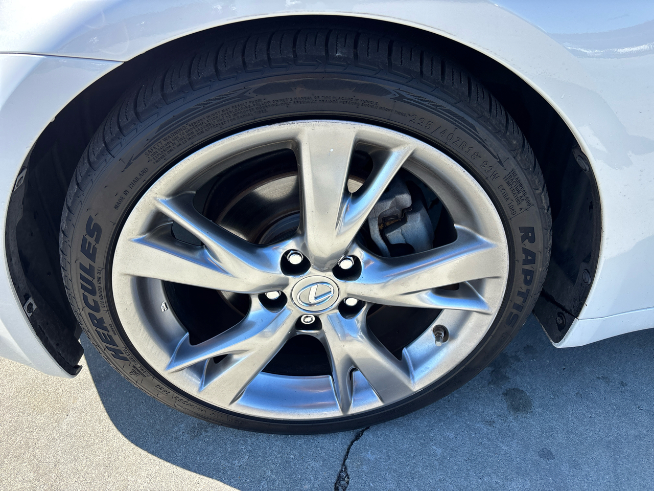 Lexus IS 250 4D Sedan 2009