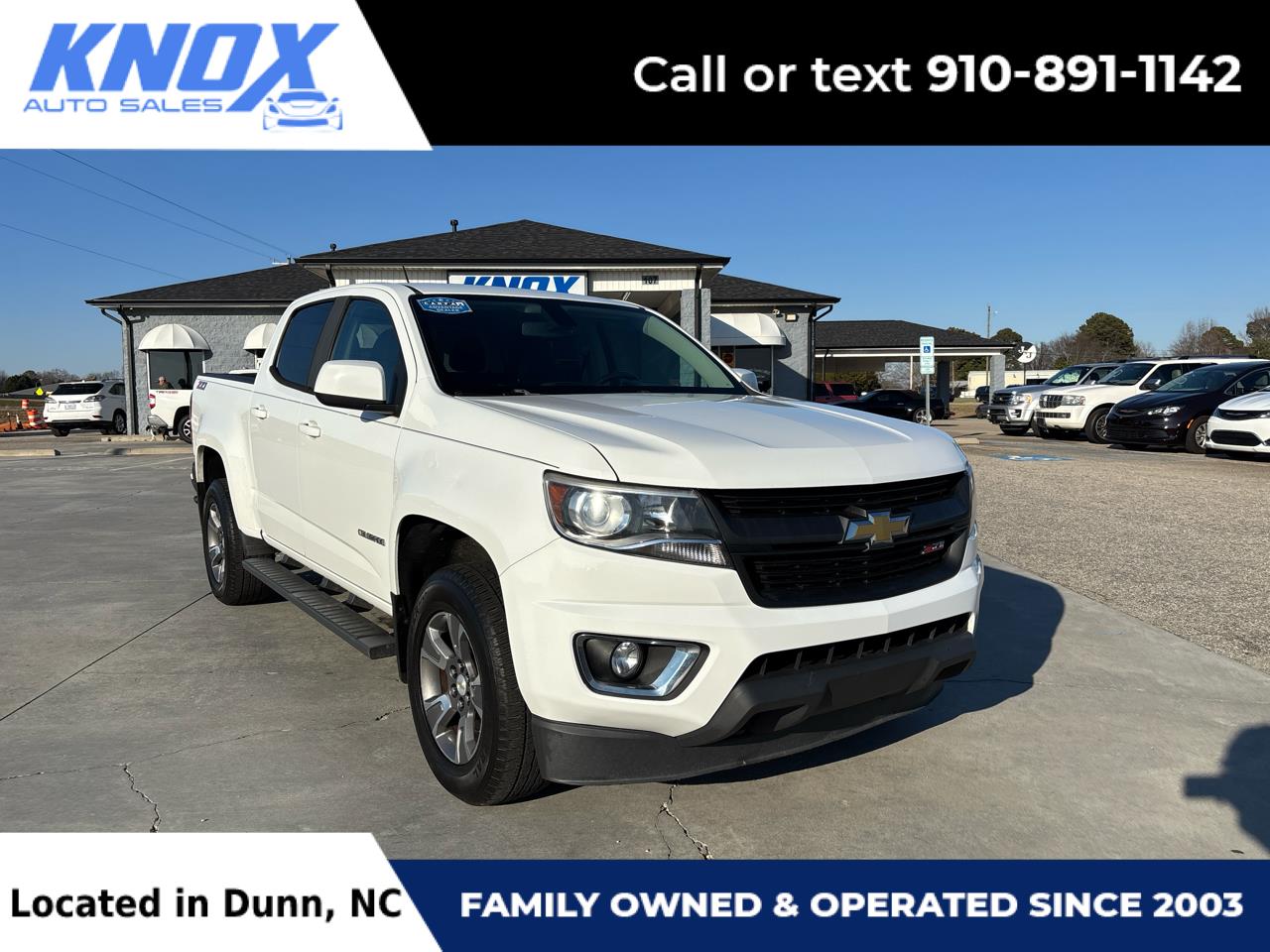 2015 Chevrolet Colorado 4WD Crew Cab 128.3" Z71