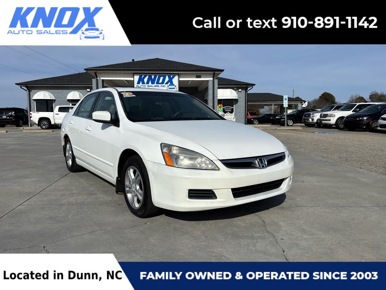 Honda Accord Sdn 4dr I4 AT EX-L 2007