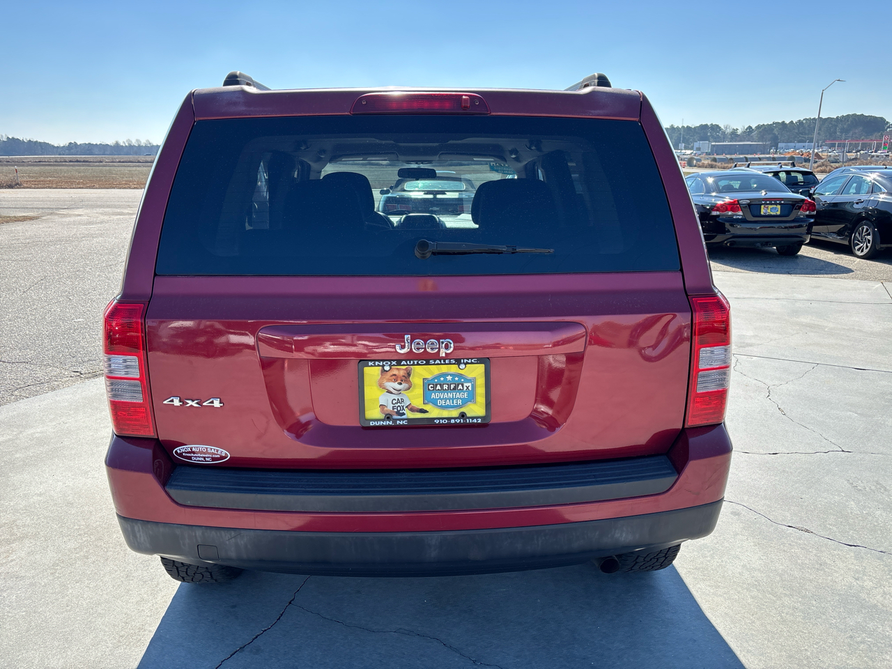 Jeep Patriot 4WD 4dr Sport 2012