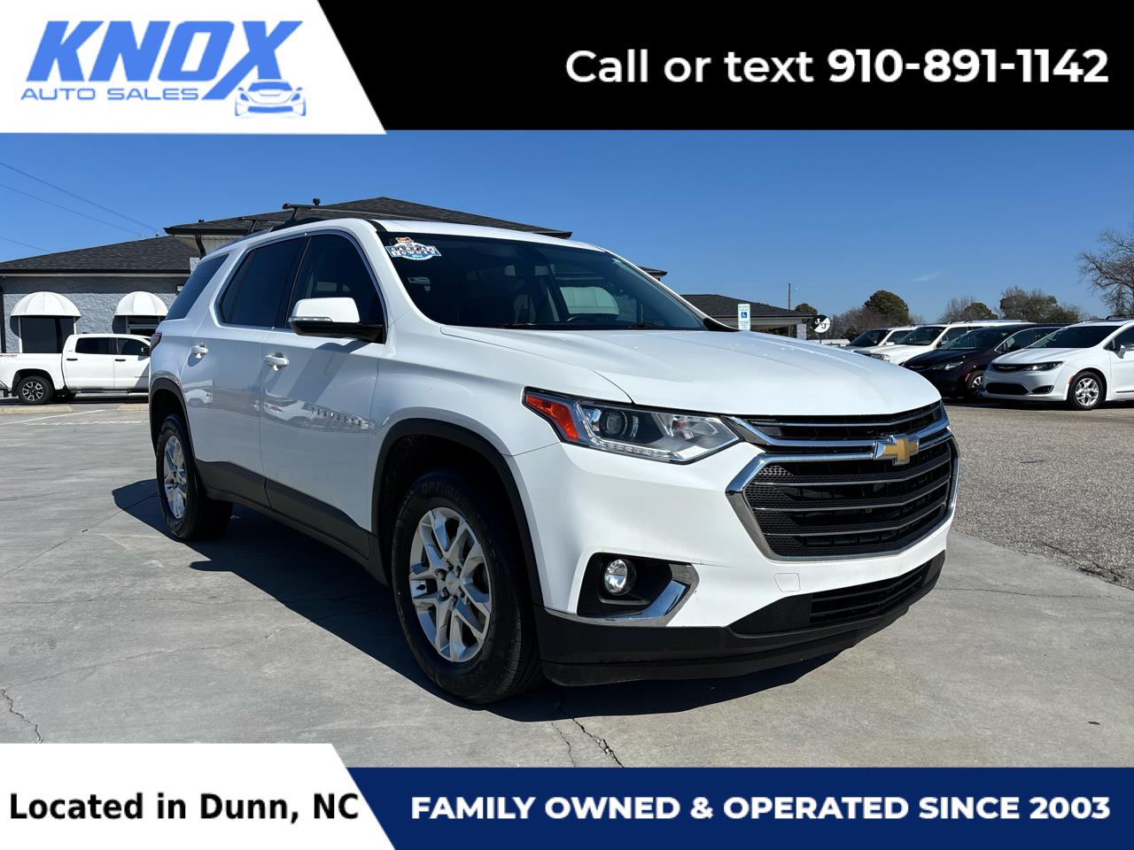 2018 Chevrolet Traverse FWD 4dr LT Cloth w/1LT