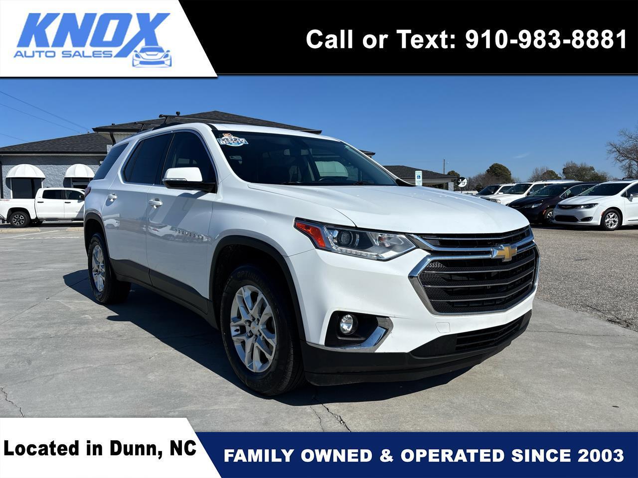 2018 Chevrolet Traverse FWD 4dr LT Cloth w/1LT