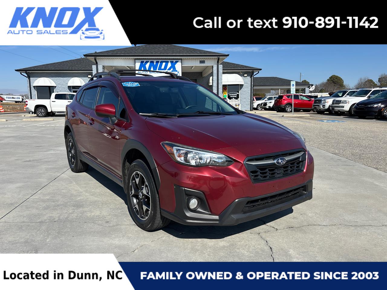 Subaru Crosstrek 2.0i Premium CVT 2018