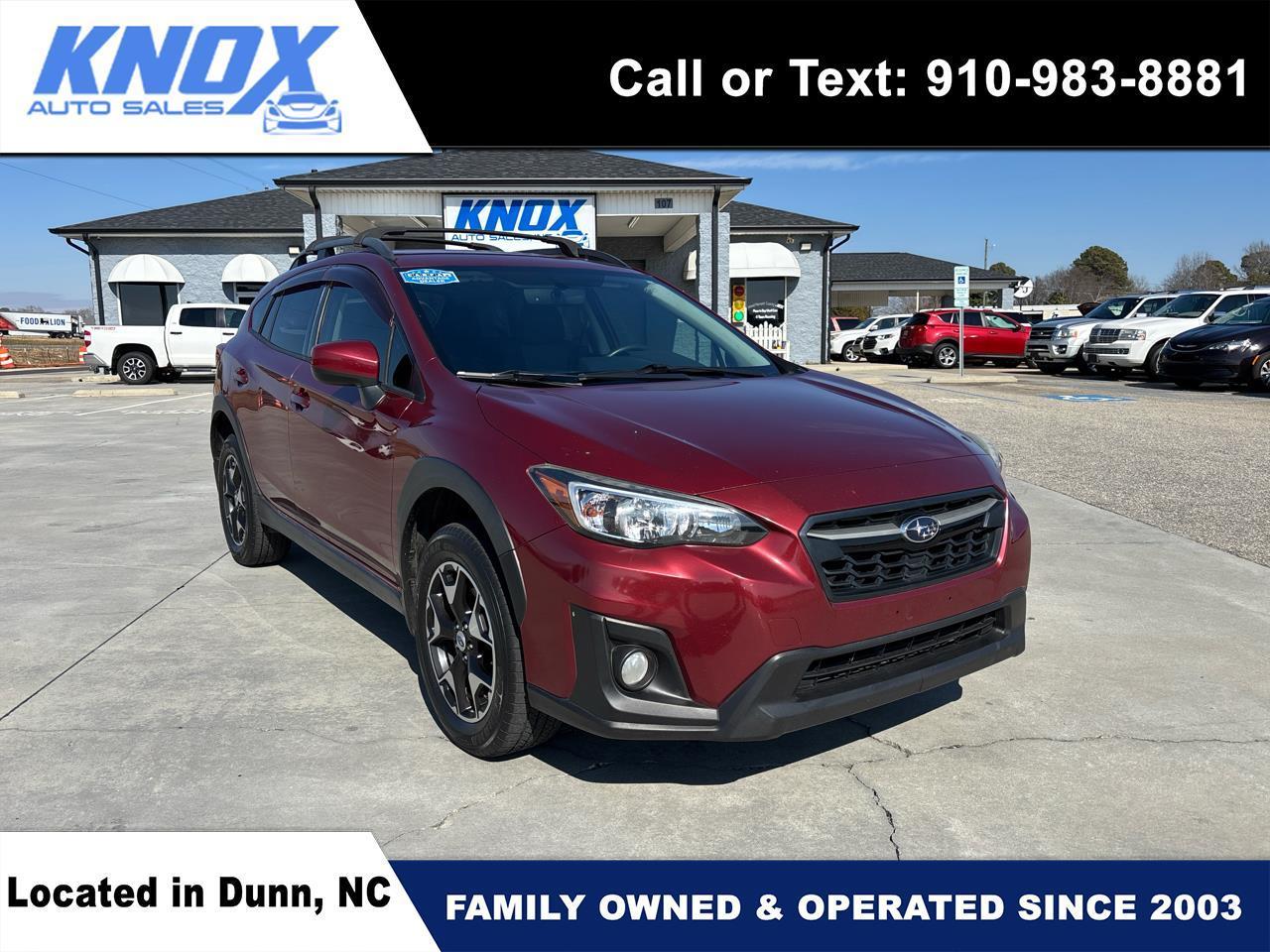 2018 Subaru Crosstrek 2.0i Premium CVT