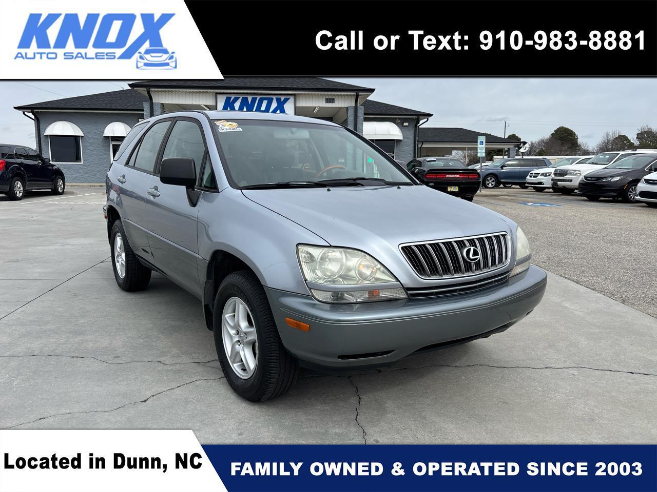 Lexus RX 300 4dr SUV 4WD 2001