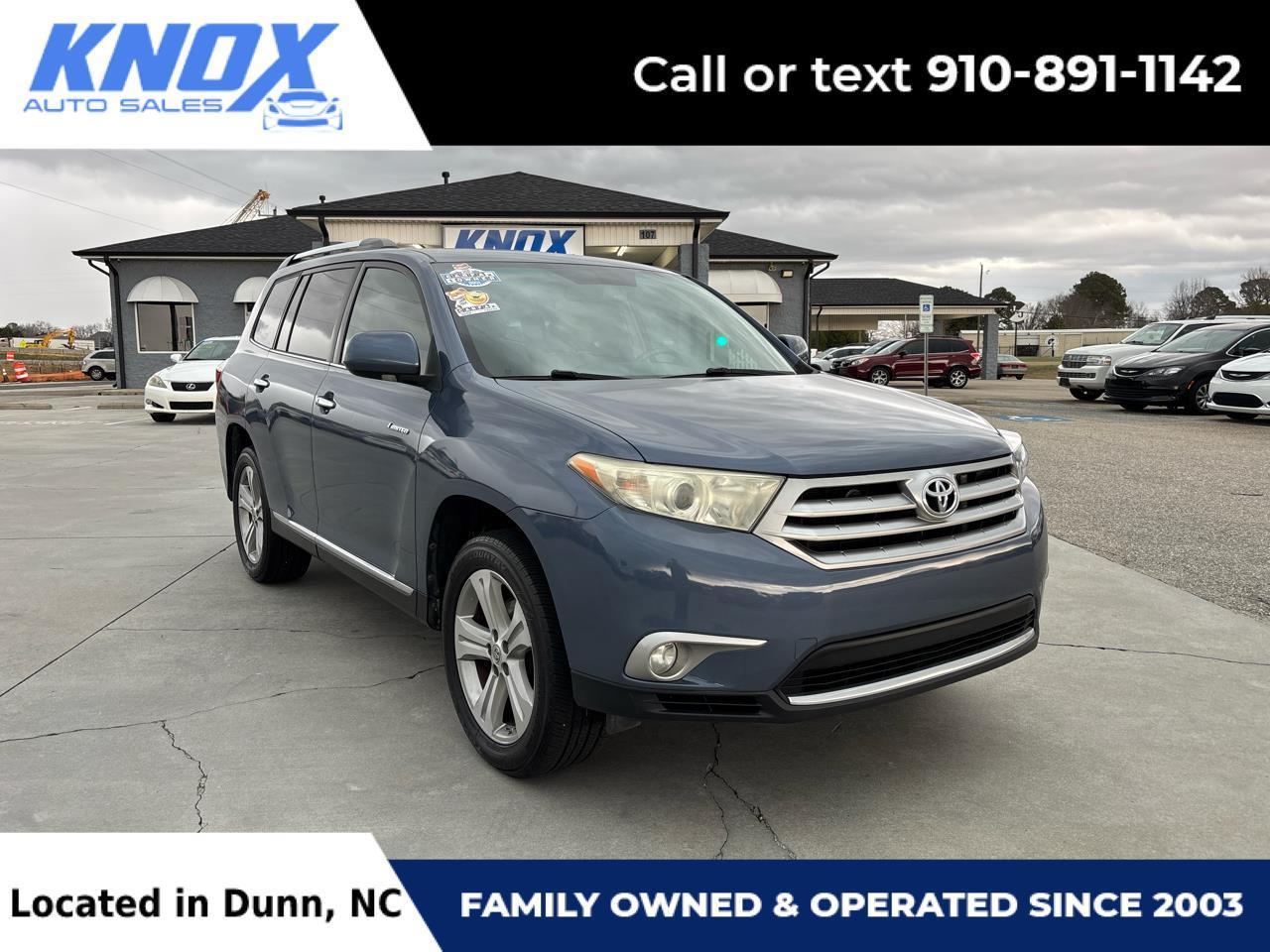 2013 Toyota Highlander FWD 4dr V6 Limited (Natl)