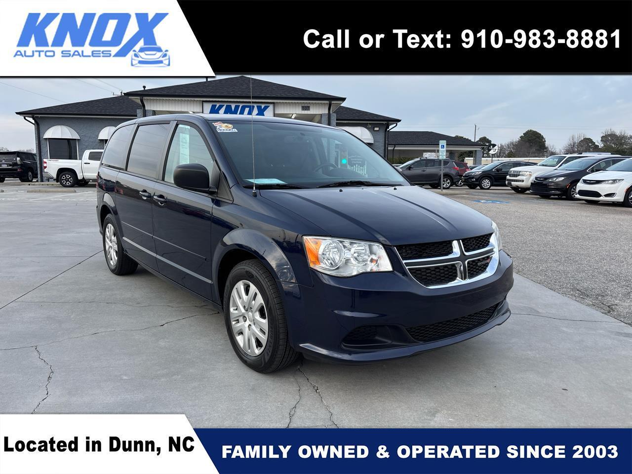 2016 Dodge Grand Caravan 4dr Wgn SE