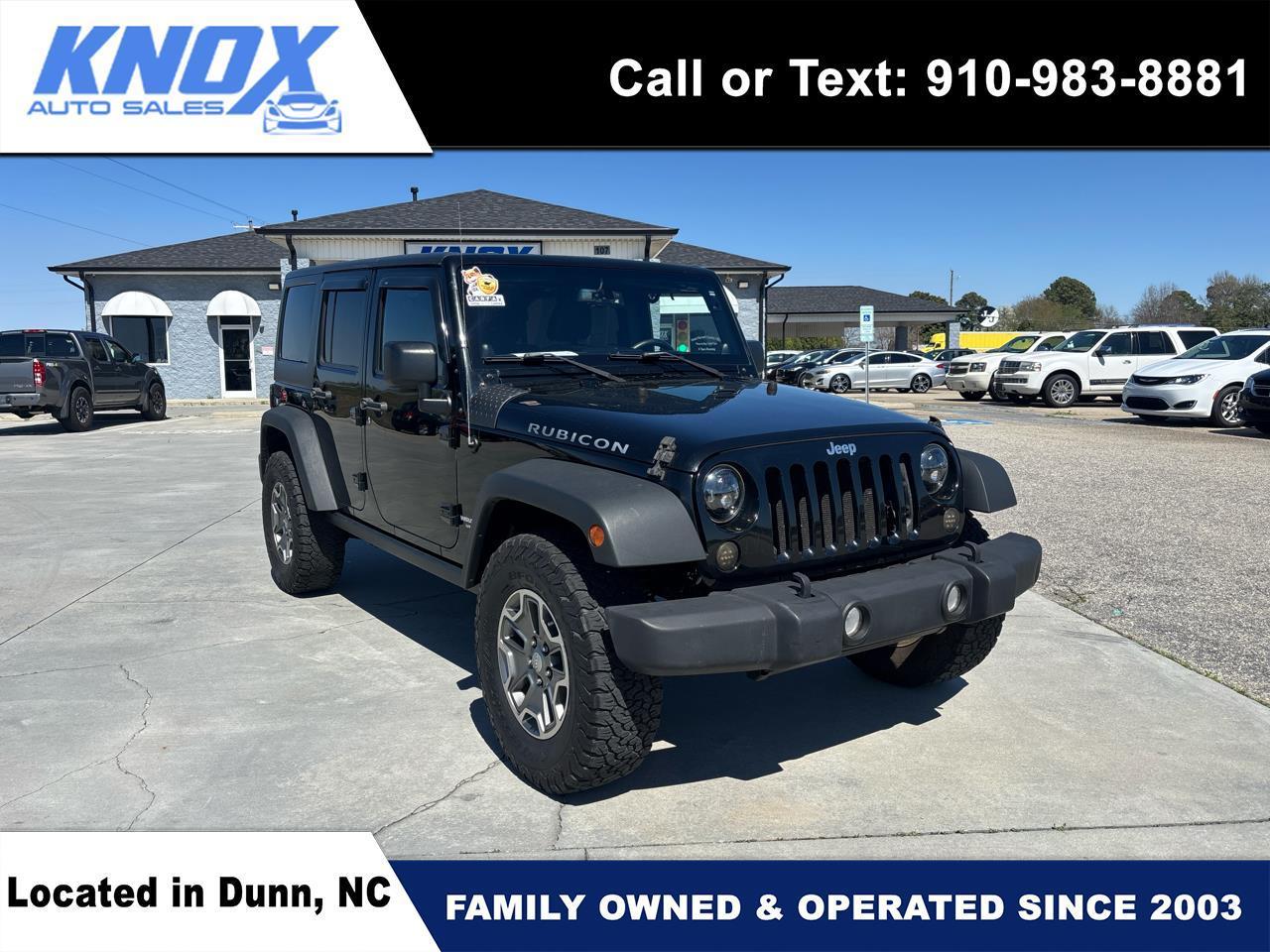 Jeep Wrangler Unlimited 4WD 4dr Rubicon 2014