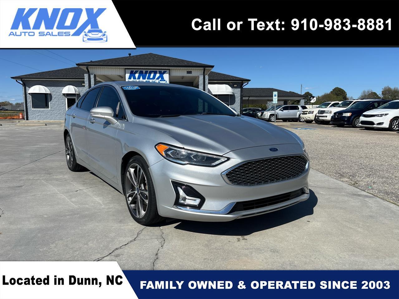 2019 Ford Fusion Titanium AWD