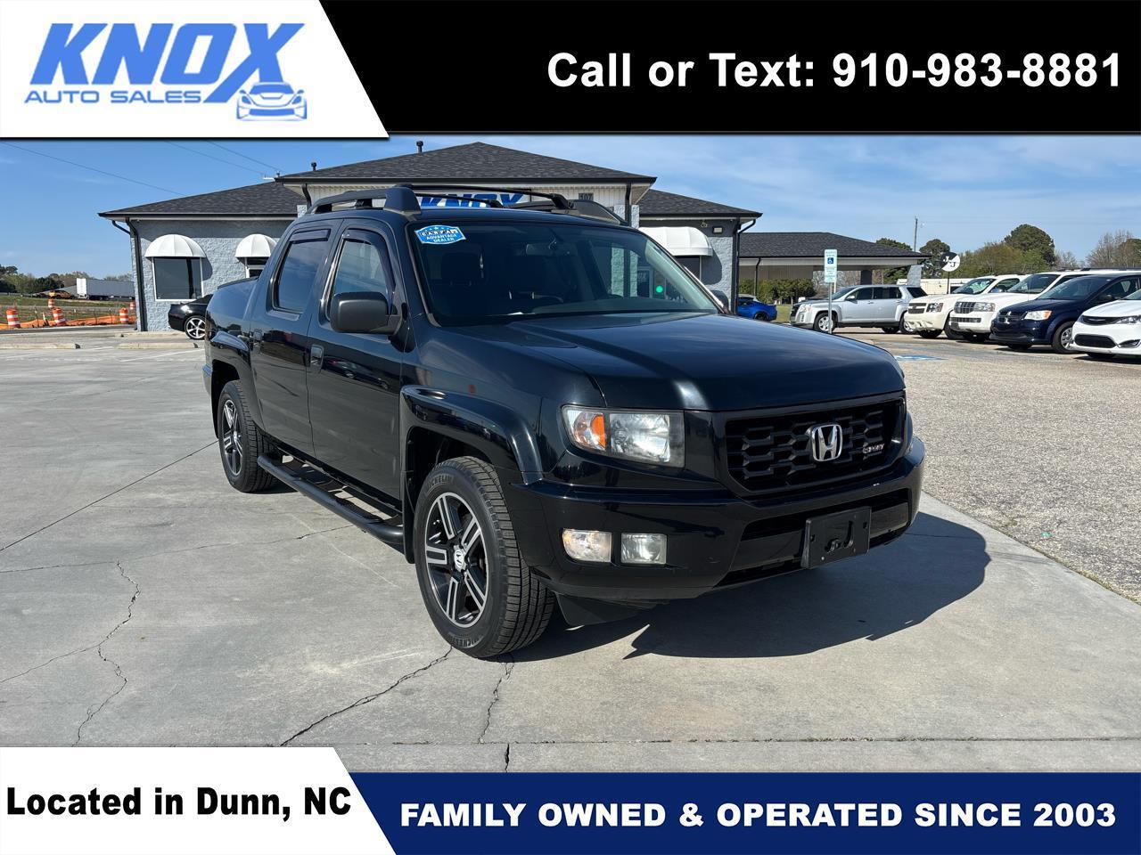 2013 Honda Ridgeline 4WD Crew Cab Sport