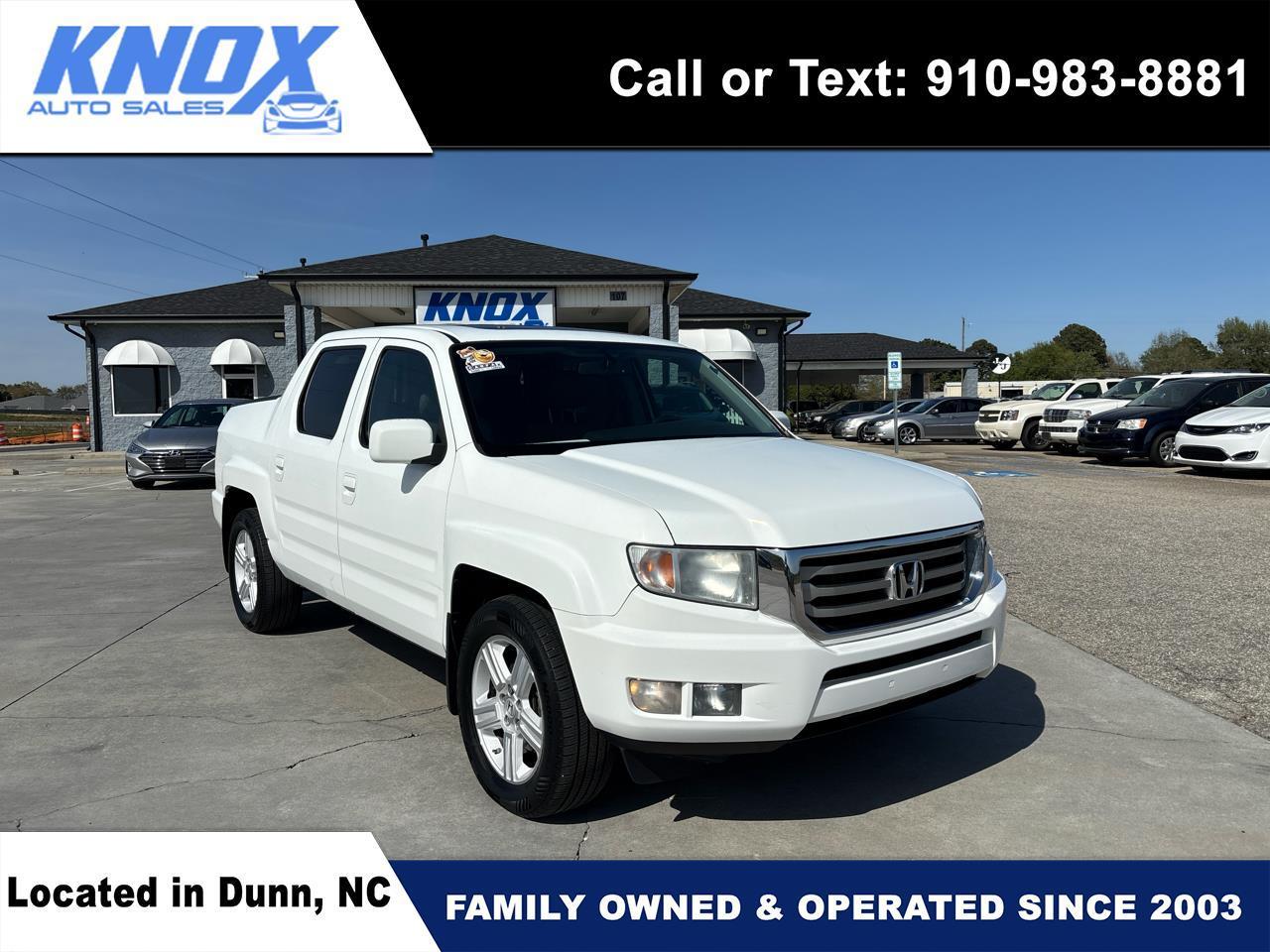 Honda Ridgeline 4WD Crew Cab RTL 2013