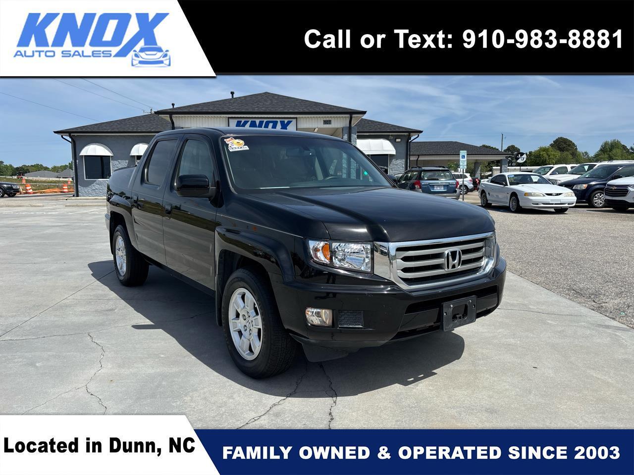 2013 Honda Ridgeline 4WD Crew Cab RTS