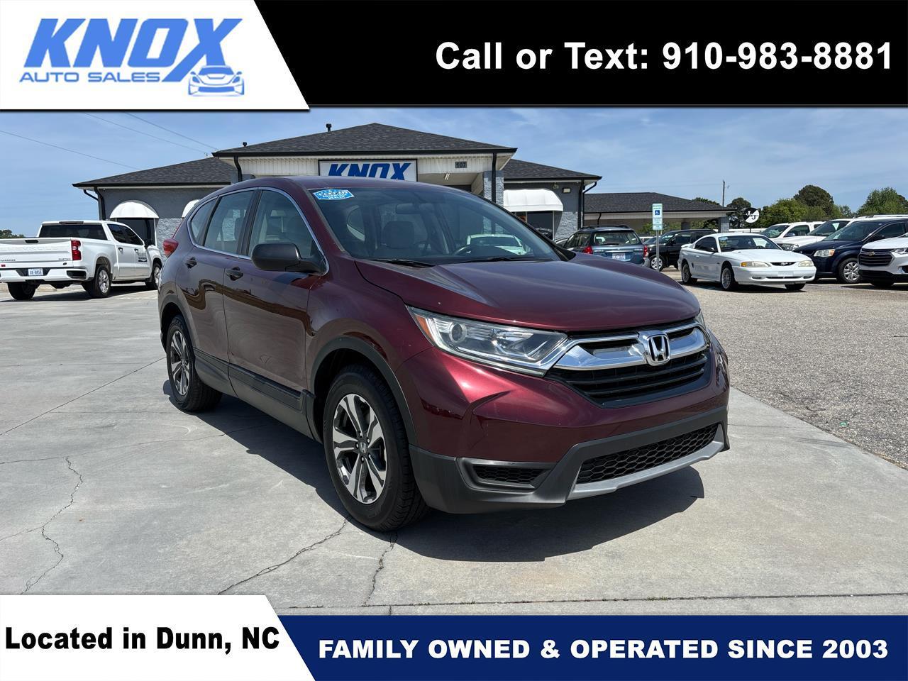 2018 Honda CR-V LX 2WD