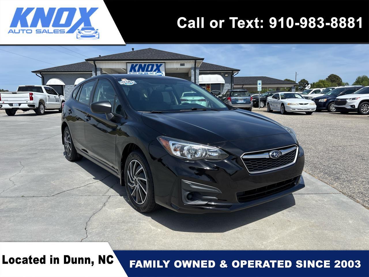 Subaru Impreza 2.0i 5-door CVT 2017