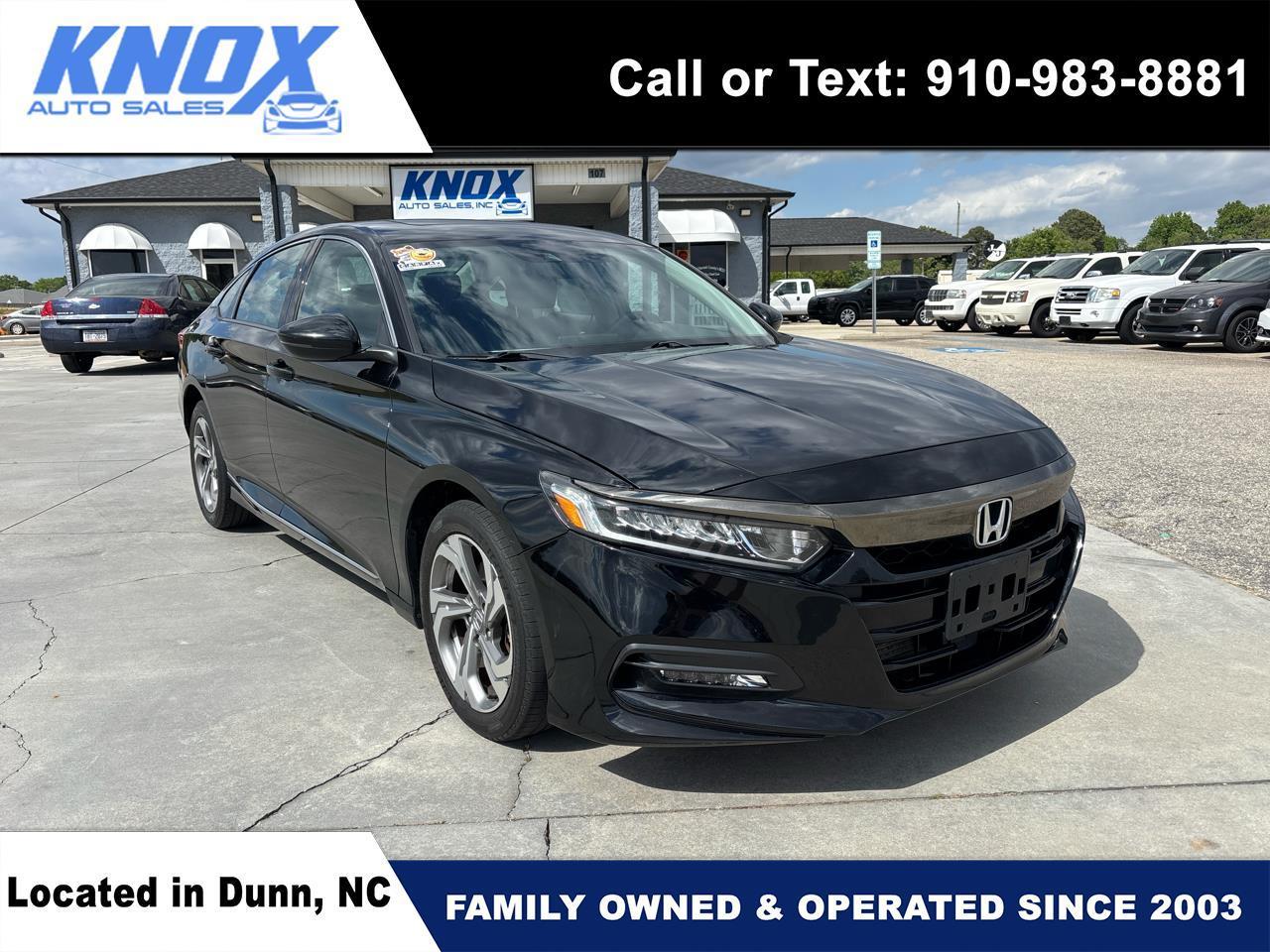 2018 Honda Accord Sedan EX-L 2.0T Auto