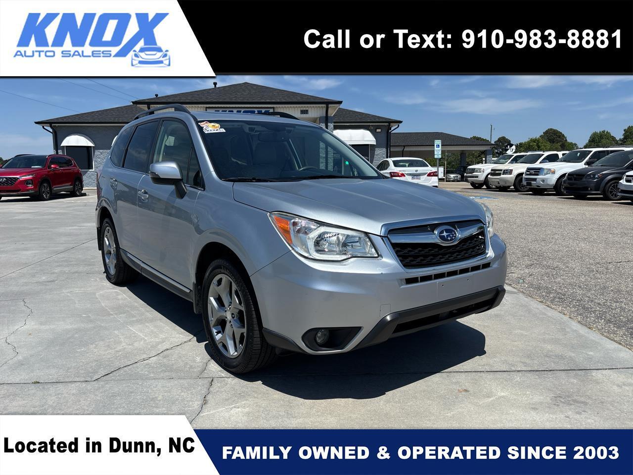 Subaru Forester 4dr CVT 2.5i Touring PZEV 2016