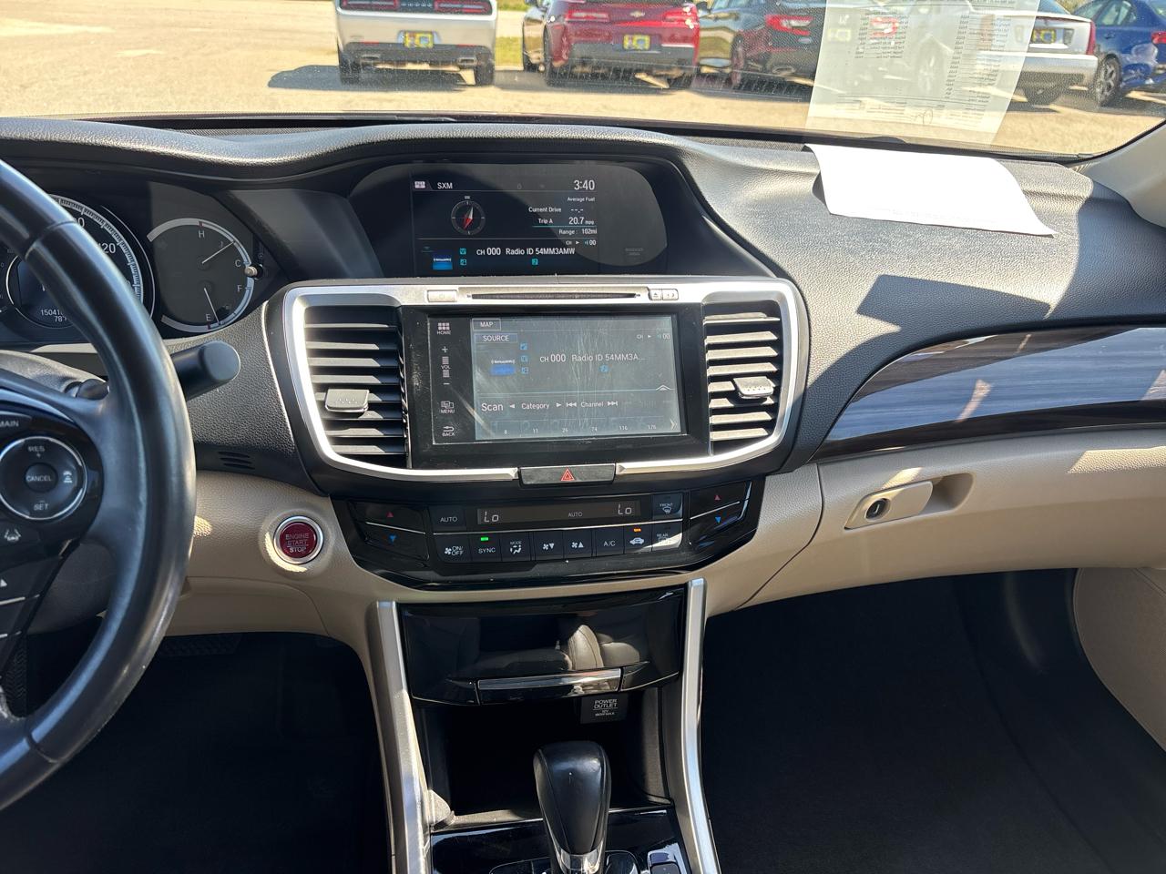 Honda Accord Sedan 4dr V6 Auto EX-L w/Navi & Honda Sensing 2016