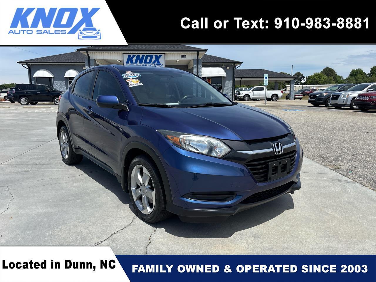 2017 Honda HR-V LX 2WD CVT