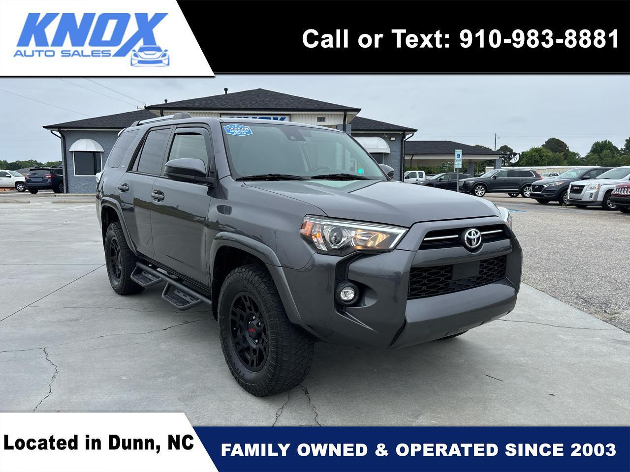 Toyota 4Runner SR5 4WD (Natl) 2022