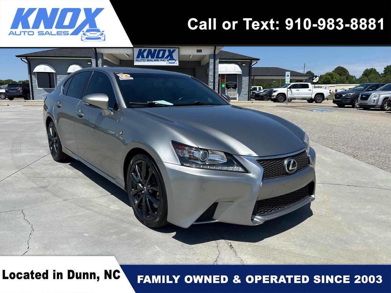 Lexus GS 350 F Sport 4D Sedan 2015