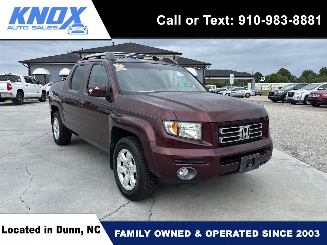 2007 Honda Ridgeline 4WD Crew Cab RTL w/Leather