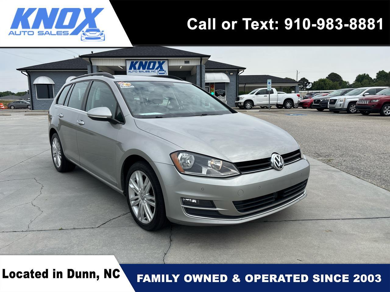 Volkswagen Golf SportWagen TDI SE 6A 2015