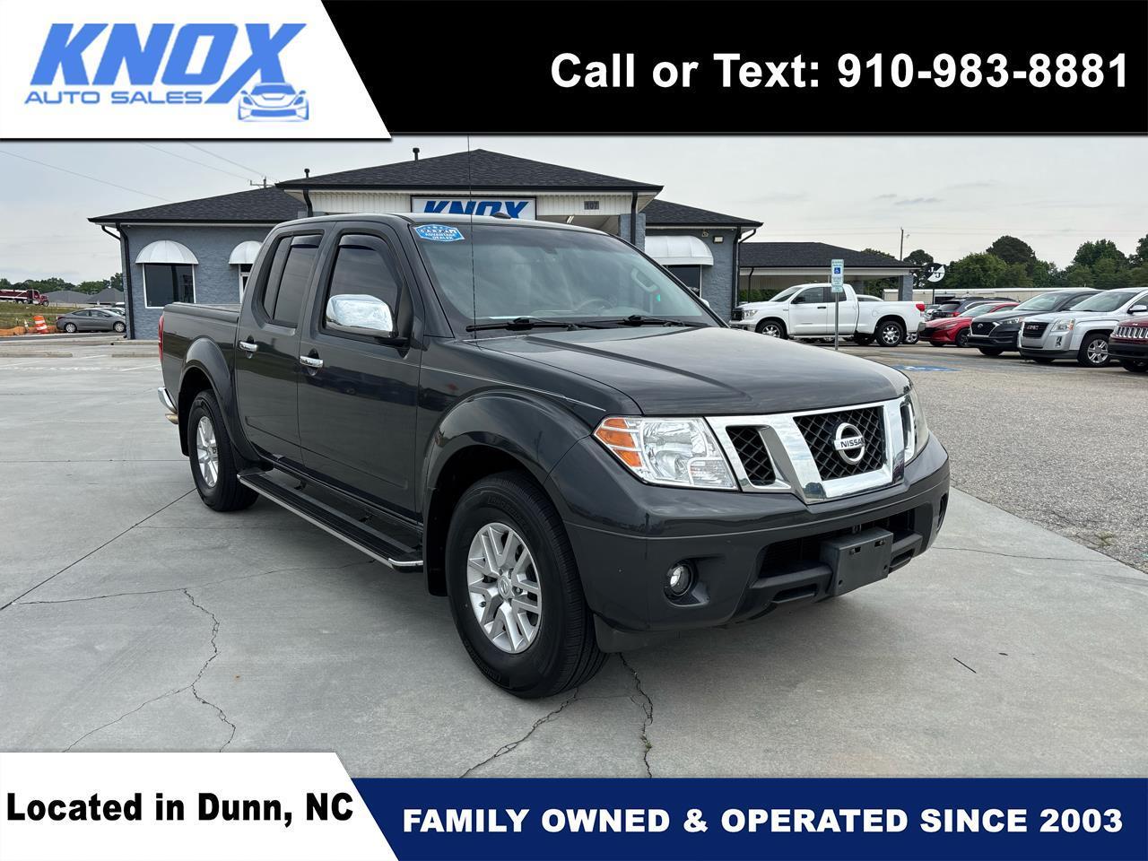 2015 Nissan Frontier 2WD Crew Cab SWB Auto SV