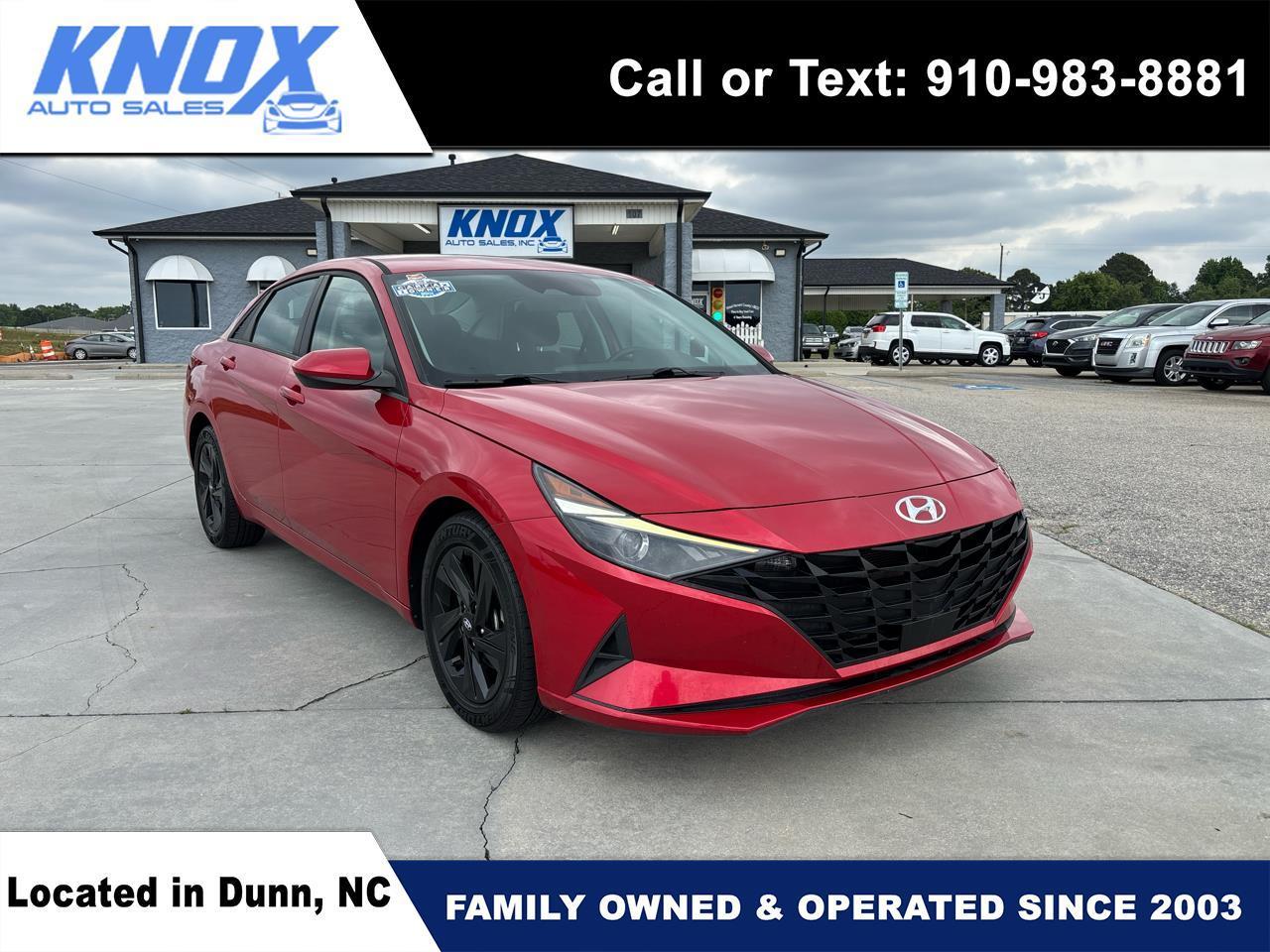 2021 Hyundai Elantra SEL IVT