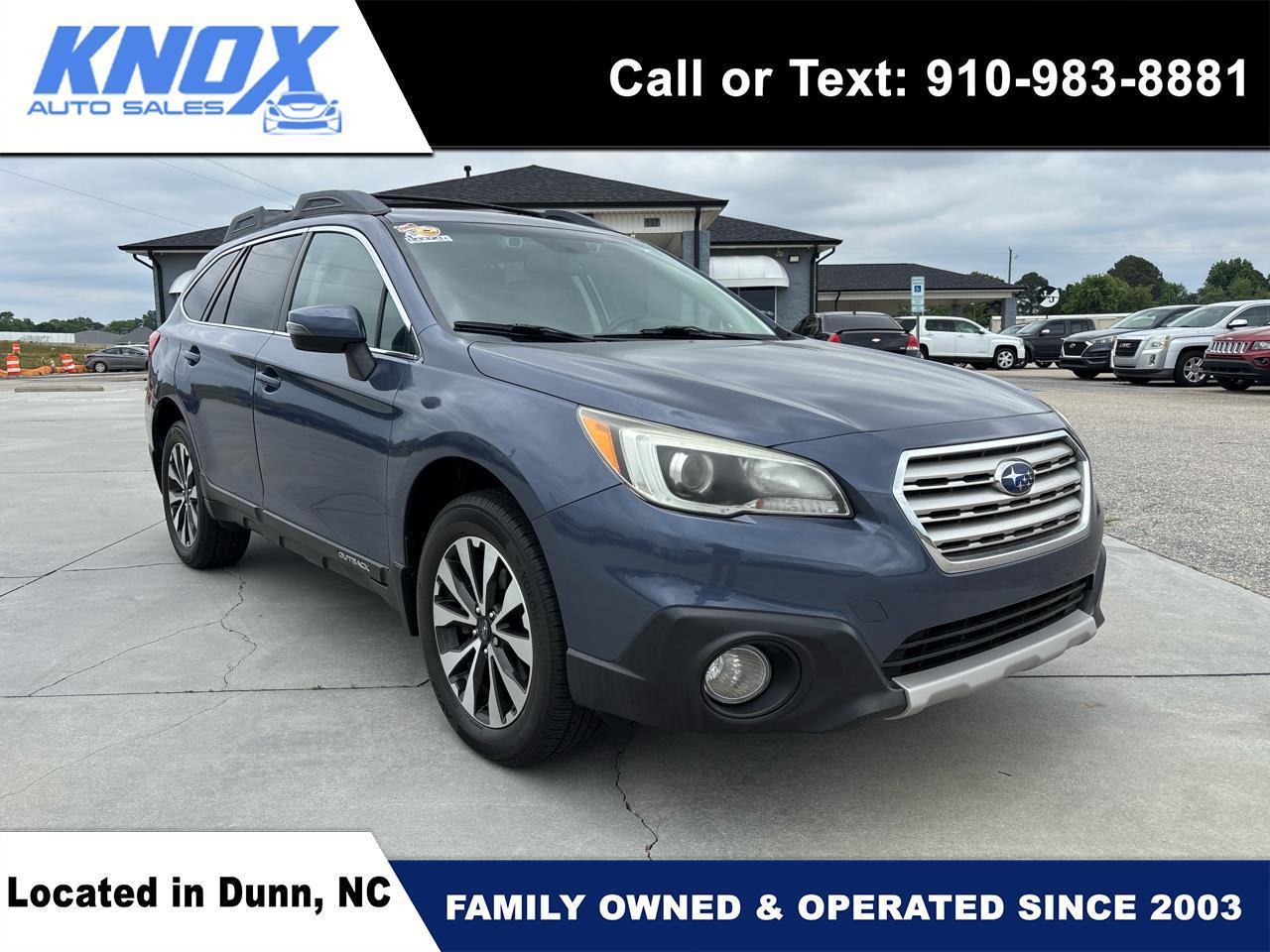 Subaru Outback 4dr Wgn 2.5i Limited PZEV 2016