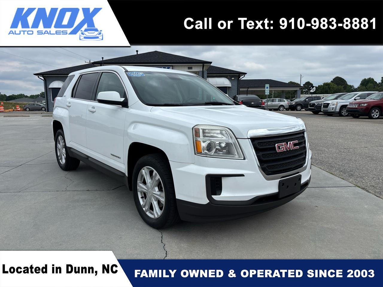 2017 GMC Terrain FWD 4dr SLE w/SLE-1