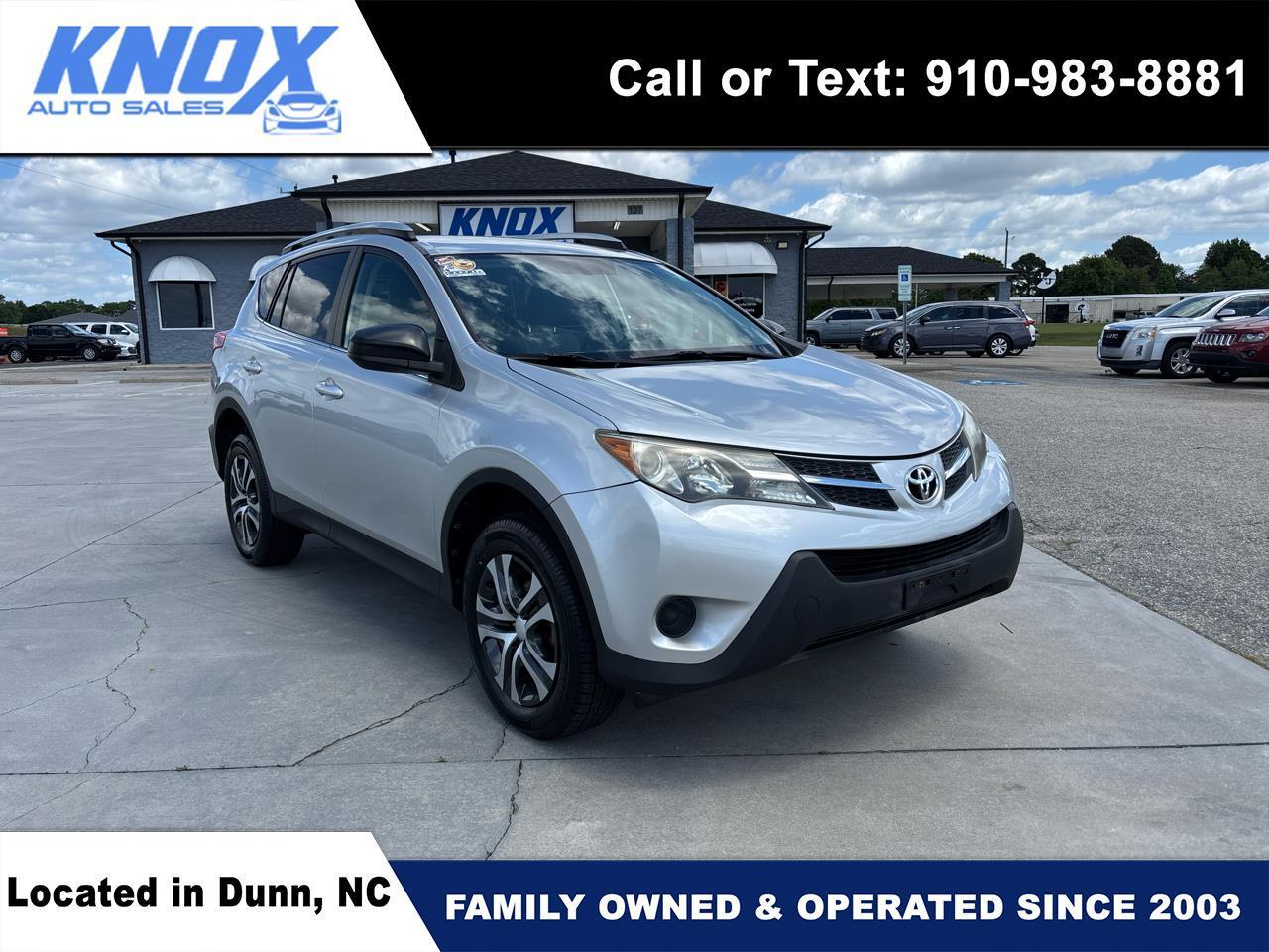 Toyota RAV4 FWD 4dr LE (Natl) 2013