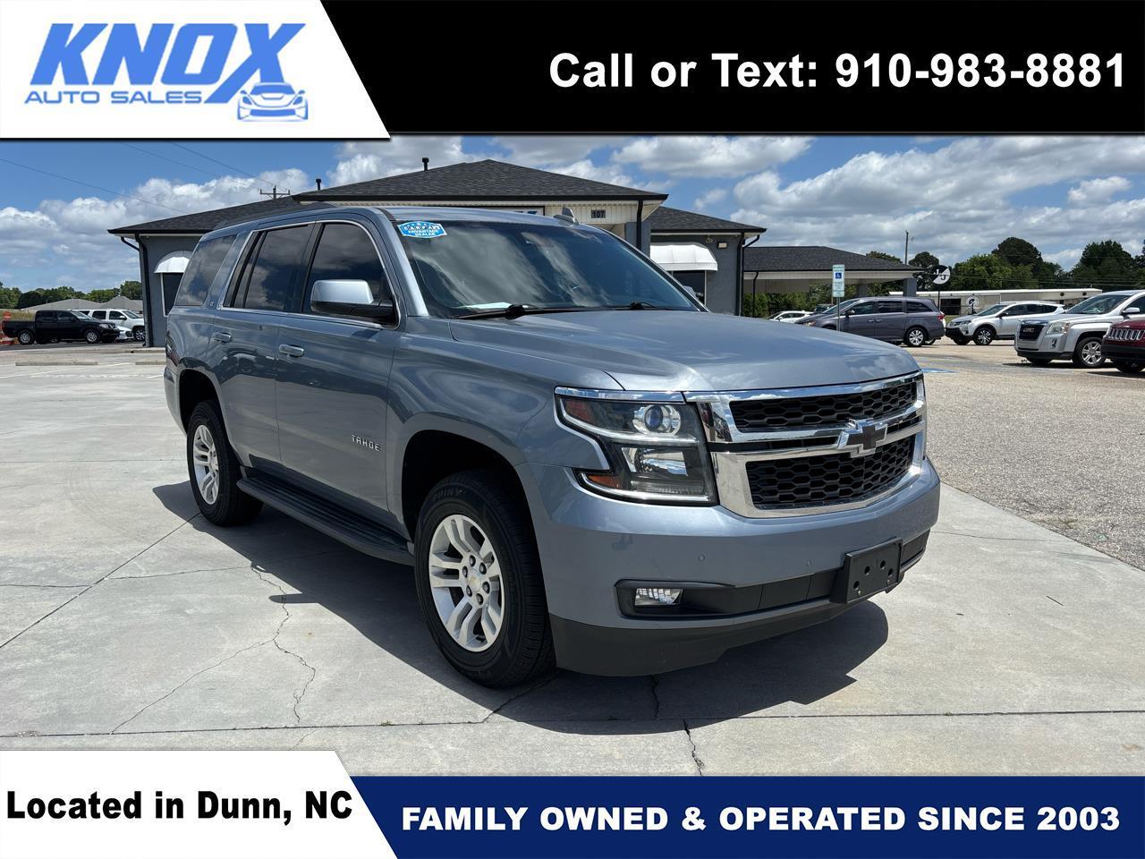 2016 Chevrolet Tahoe 4WD 4dr LT