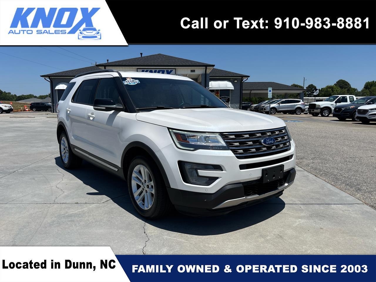 2016 Ford Explorer FWD 4dr XLT