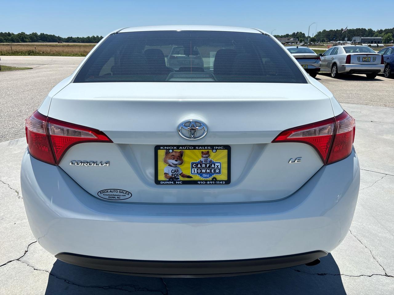 Toyota Corolla 4dr Sdn LE Auto 2018