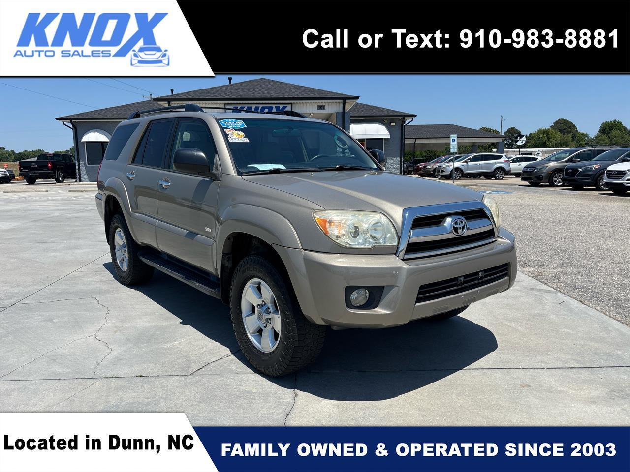 Toyota 4Runner 2WD 4dr V6 SR5 (Natl) 2008