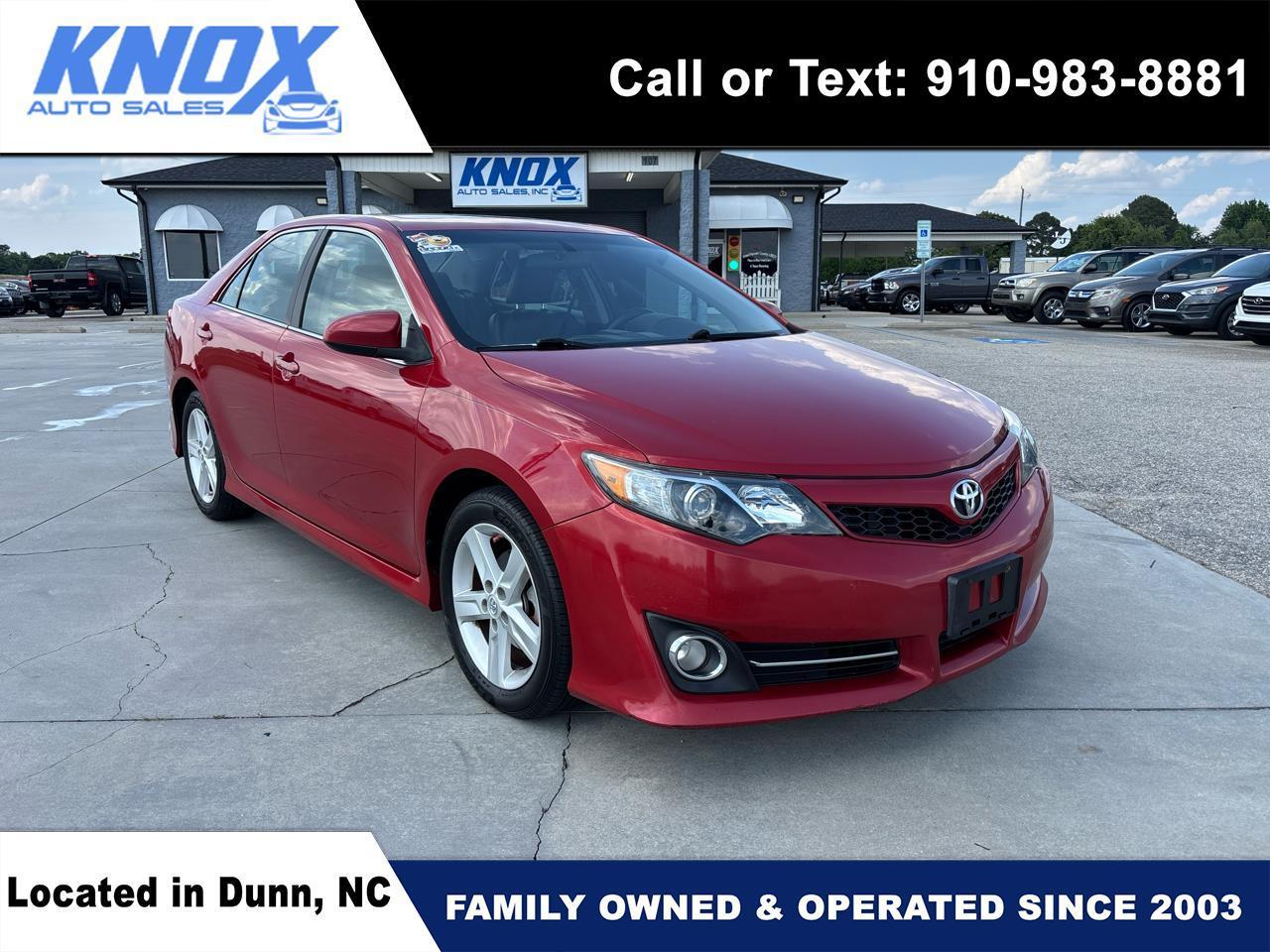Toyota Camry 2014.5 4dr Sdn I4 Auto SE (Natl) 2013