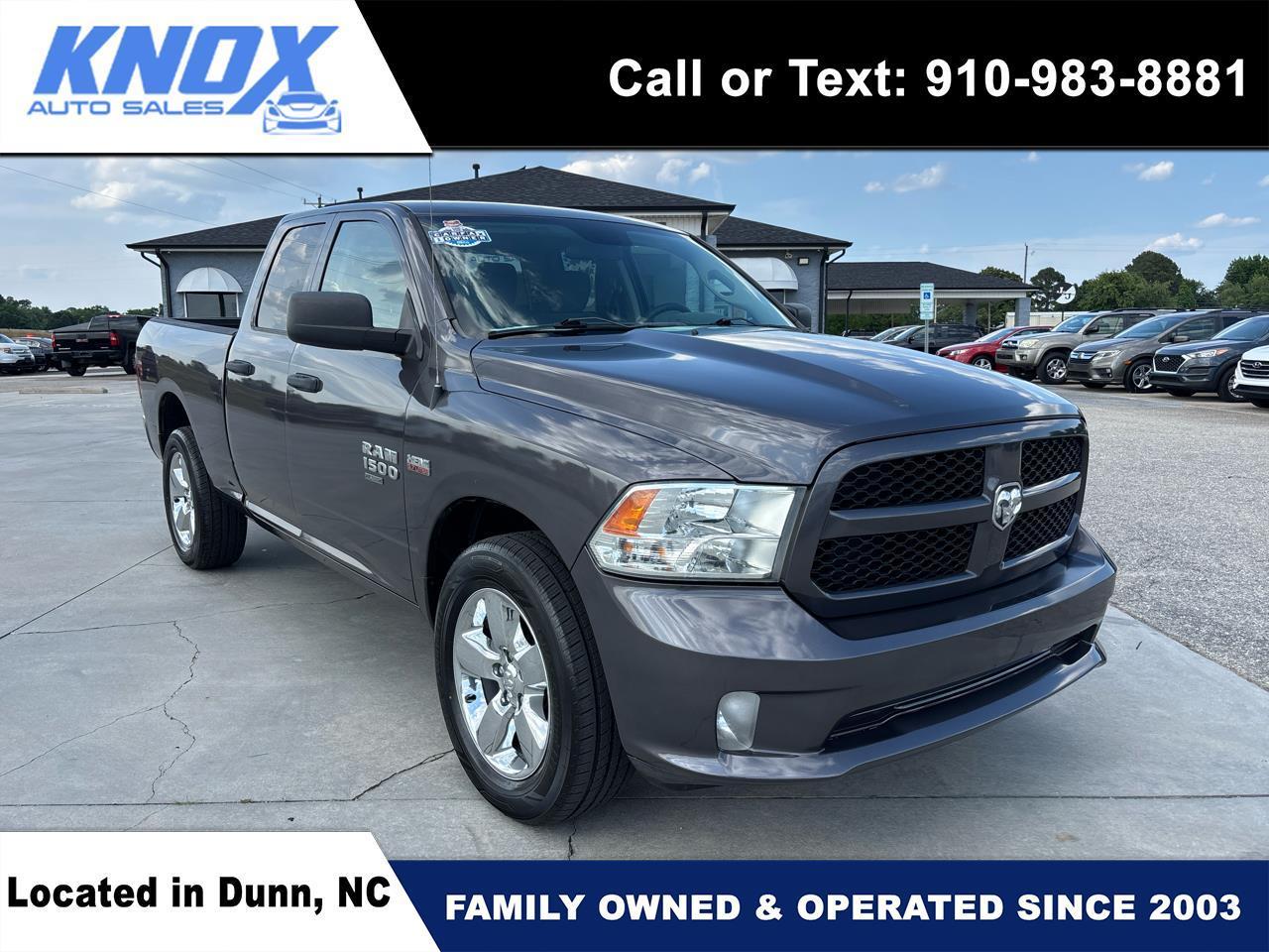 RAM 1500 Classic Express 4x4 Quad Cab 6'4" Box 2019