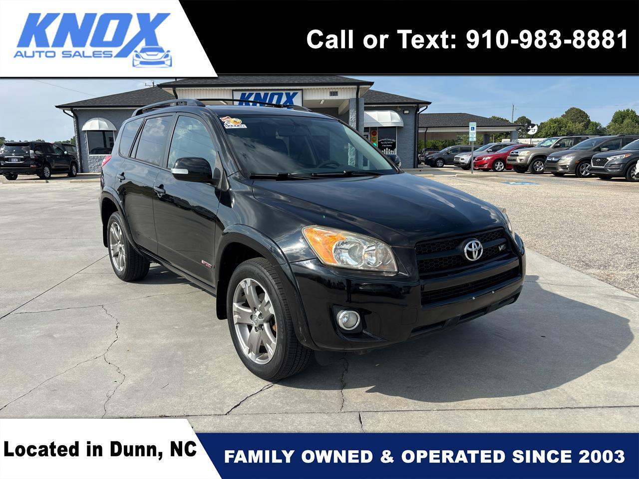 Toyota RAV4 4WD 4dr V6 5-Spd AT Sport (Natl) 2011