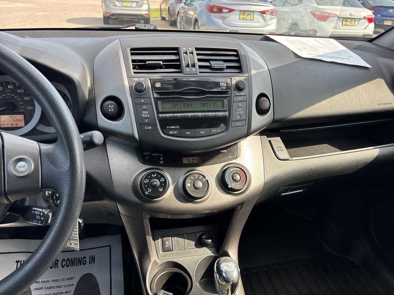 Toyota RAV4 4WD 4dr V6 5-Spd AT Sport (Natl) 2011