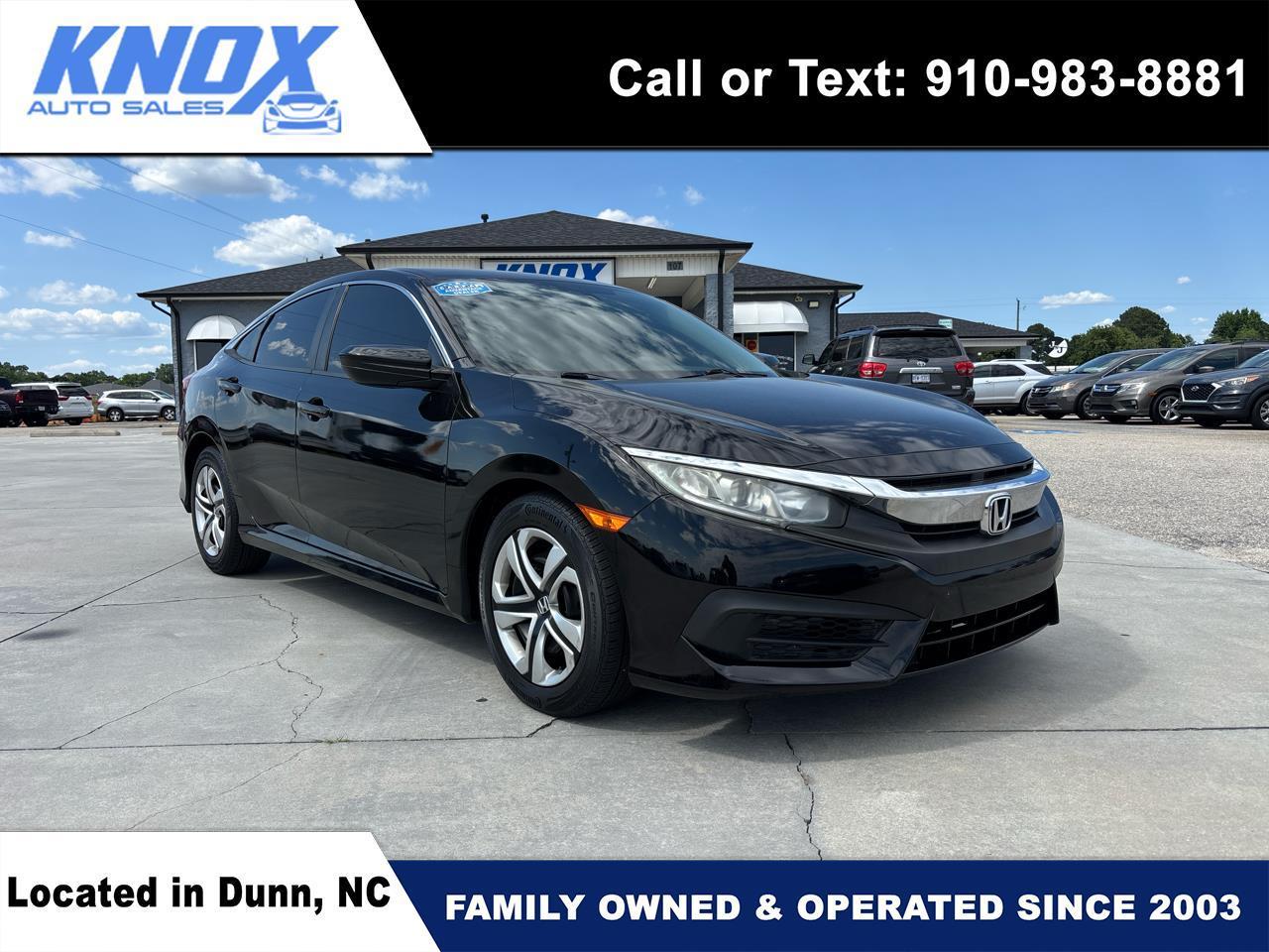2016 Honda Civic Sedan 4dr CVT LX
