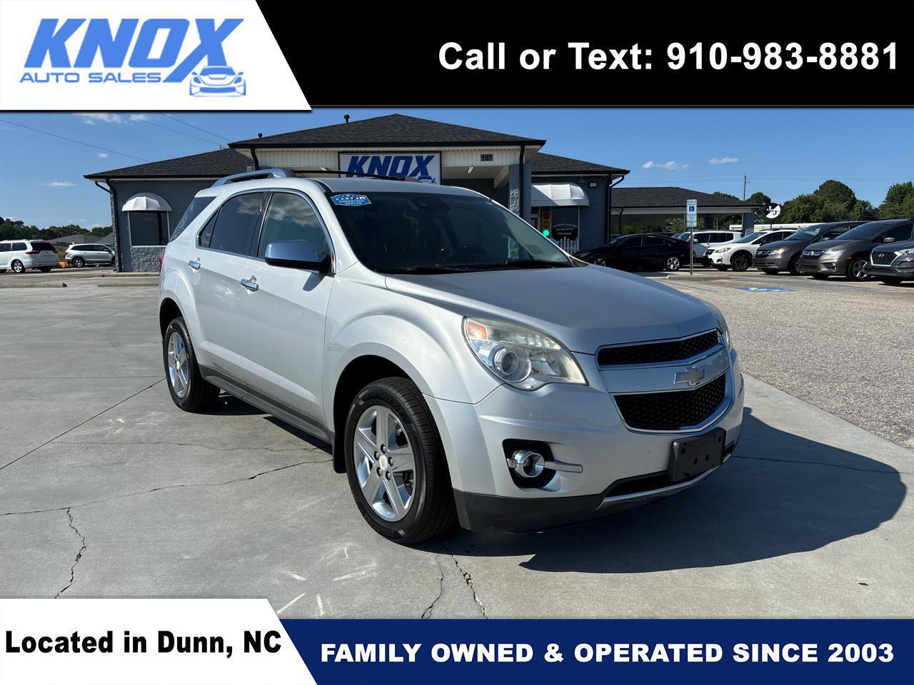 2015 Chevrolet Equinox FWD 4dr LTZ