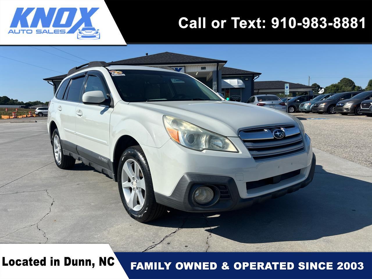 Subaru Outback 4dr Wgn H4 Auto 2.5i Premium 2013