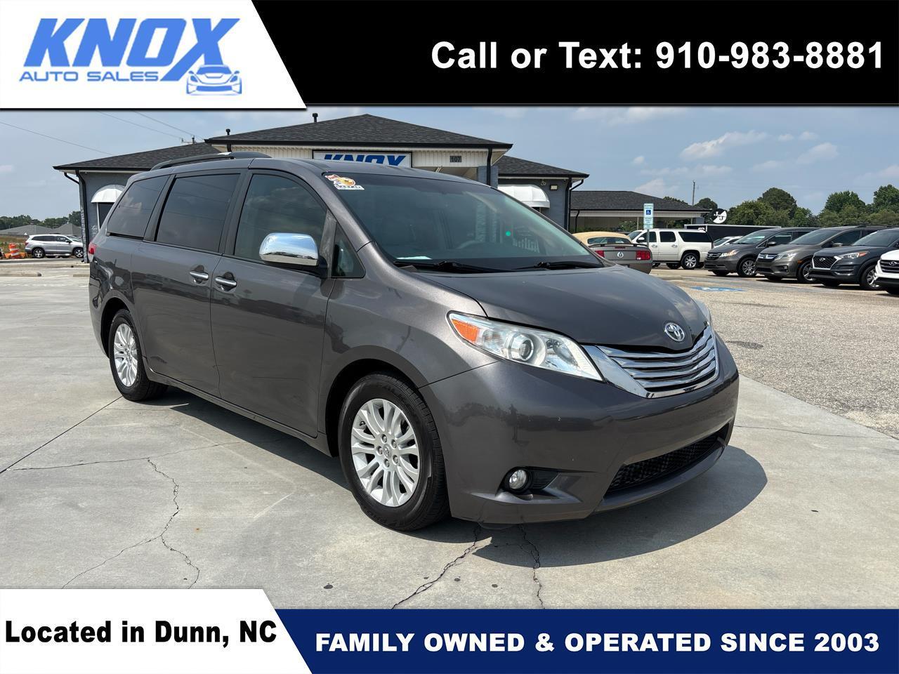 Toyota Sienna XLE FWD 8-Passenger V6 2014